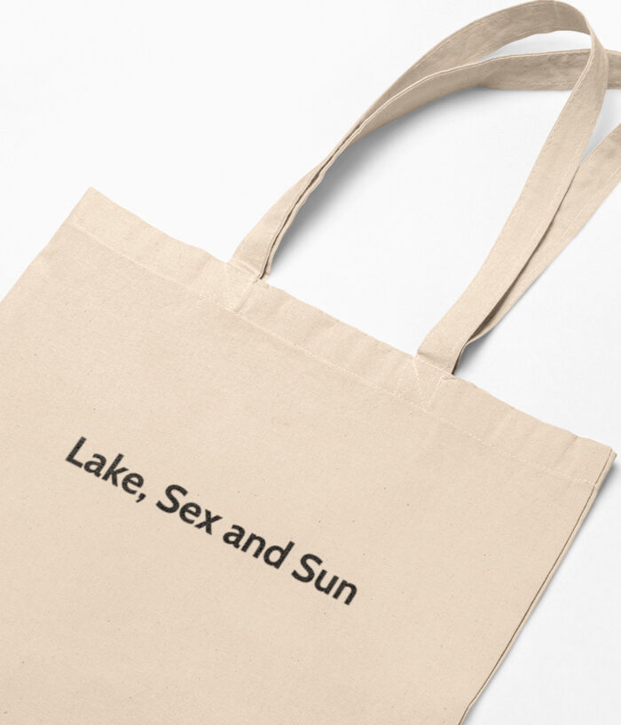 memannecy Lake Sex and Sun Tote bag sac savoie zoom TO209