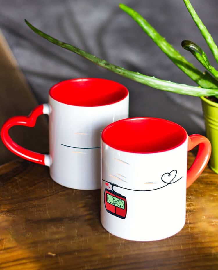 Tasse Coeur TELECABINE LOVE MUG342