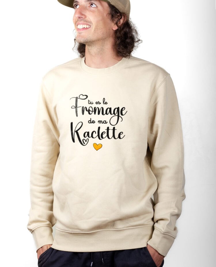 PULL HOMME : Tu es le fromage de ma raclette – Image 2