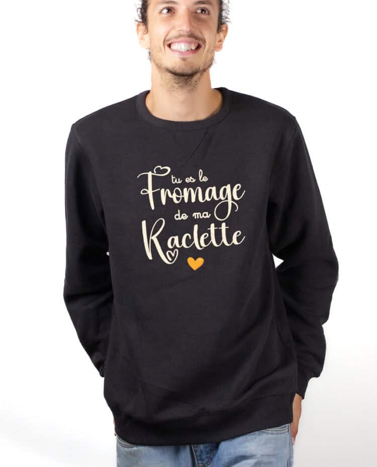 PULL HOMME : Tu es le fromage de ma raclette – Image 5
