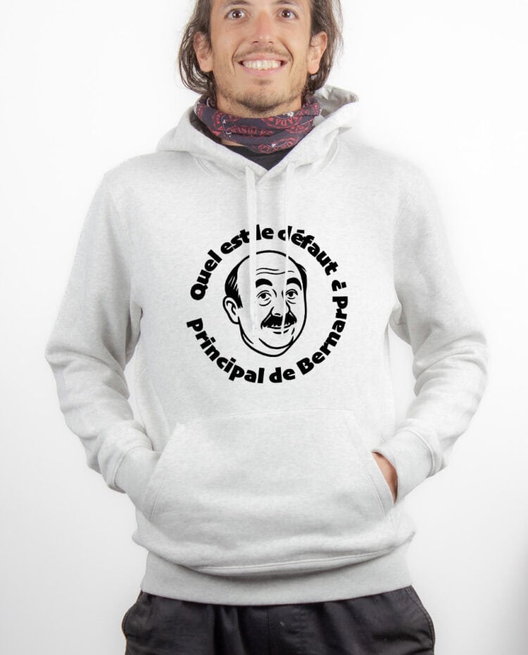 Quel est le defaut principal de Bernard Hoodie Sweat capuche Homme Blanc SWHBLA355