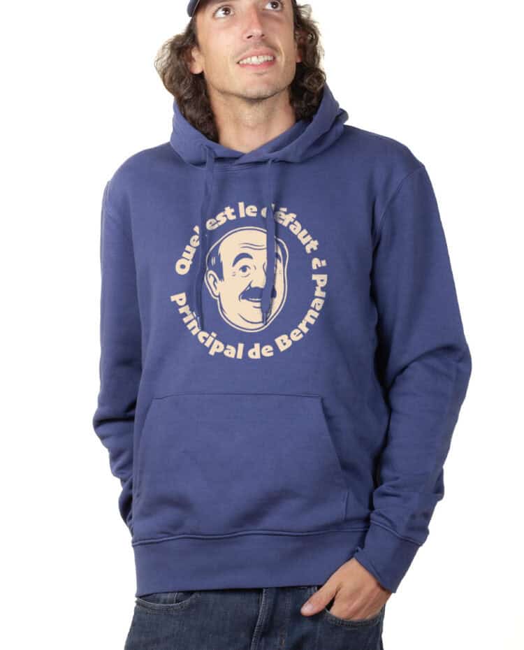 Quel est le defaut principal de Bernard Hoodie Sweat capuche homme Bleu SWHBLE355