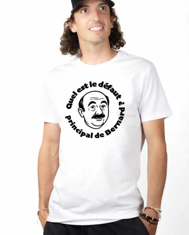 Quel est le defaut principal de Bernard T shirt Homme Blanc TSHB355