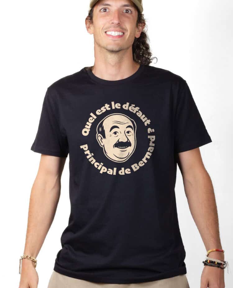 Quel est le defaut principal de Bernard T shirt Homme Noir TSHN355
