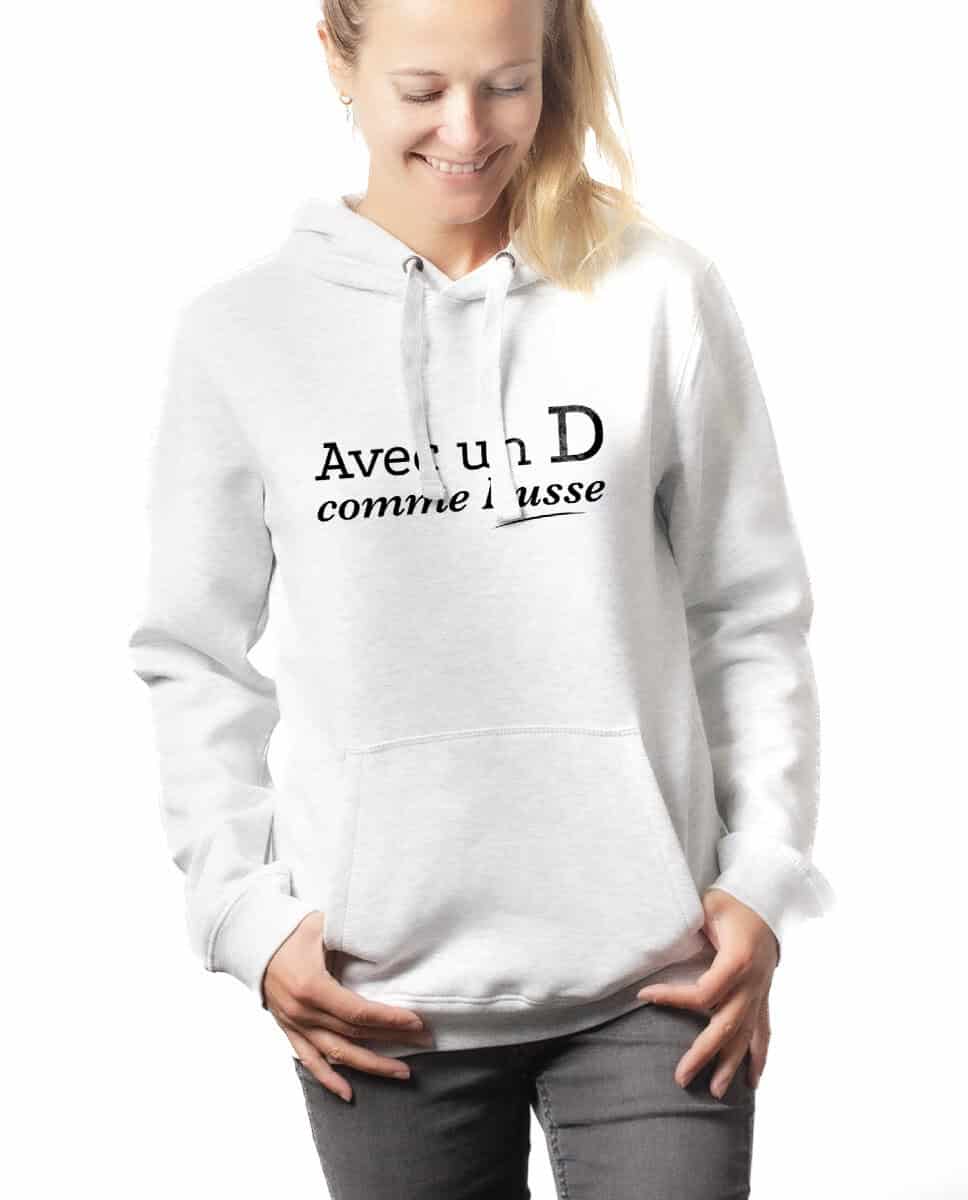 SWEAT FEMME : Avec un D comme Dusse
