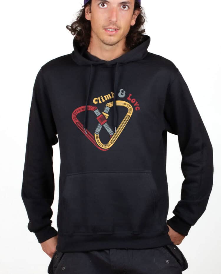 SWEAT HOMME : ESCALADE CLIMB AND LOVE