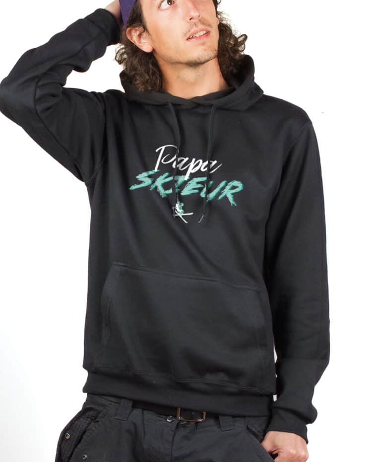 SWEAT HOMME : PAPA SKIEUR