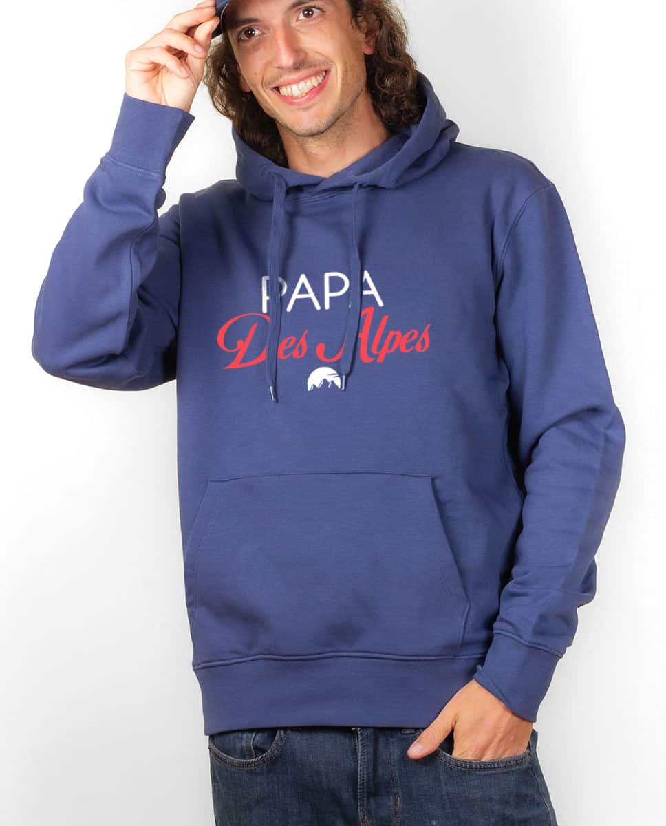 SWEAT HOMME : PAPA DES ALPES – Image 2