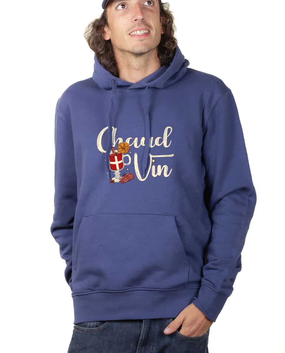 SWEAT HOMME : CHAUD VIN