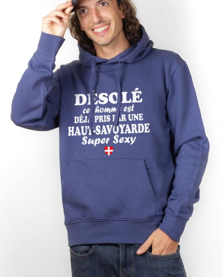 SWEAT HOMME : HOMME DÉJÀ PRIS PAR UNE HAUT SAVOYARDE