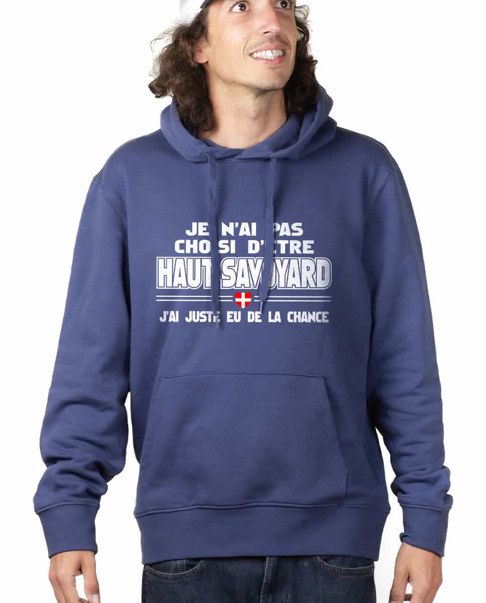 SWEAT HOMME : JE N’AI PAS CHOISI D’ÊTRE HAUT SAVOYARD – Image 2