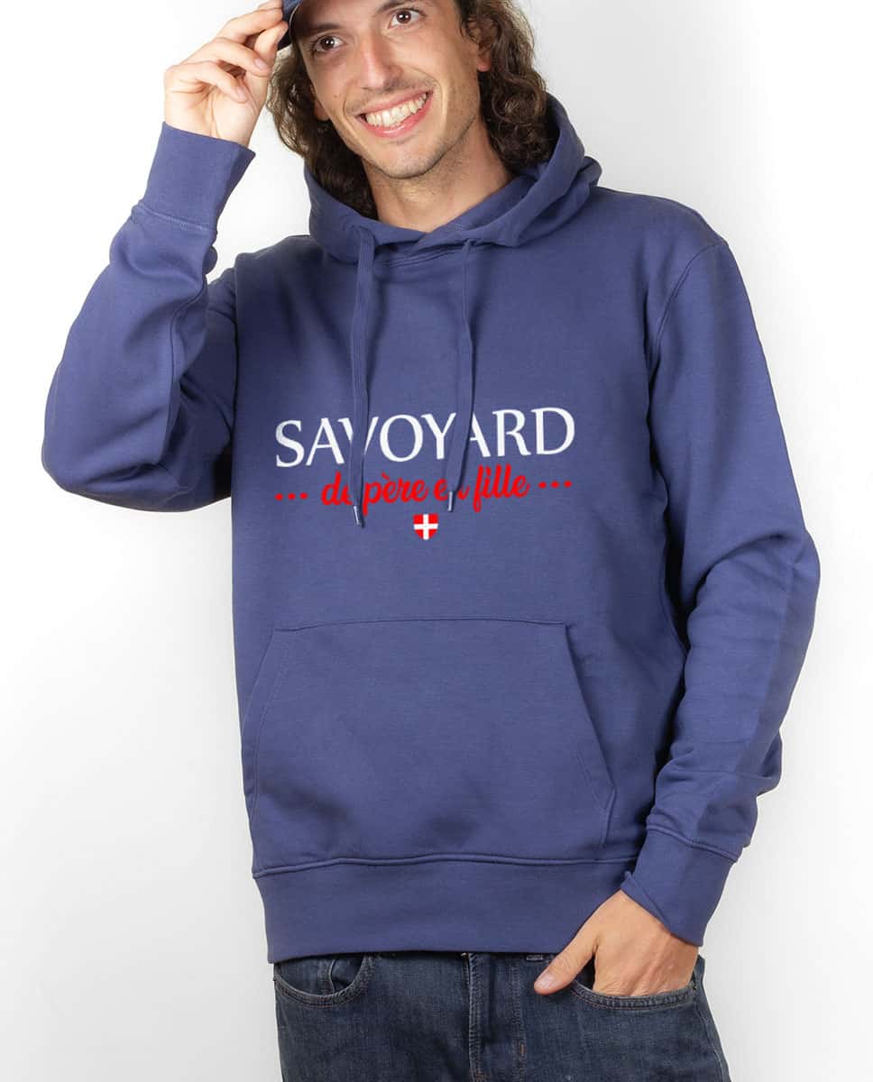 SWEAT HOMME : SAVOYARD DE PERE EN FILLE