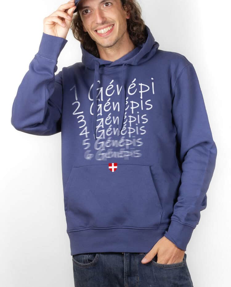 SWEAT HOMME : UN GENEPI, DEUX GENEPIS...