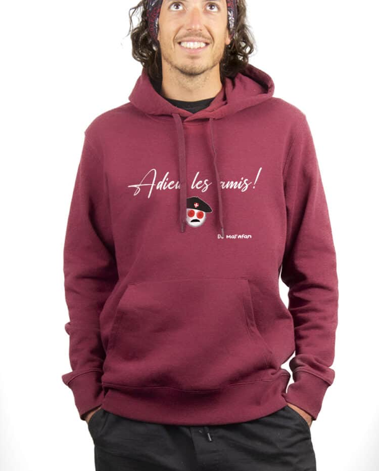 SWEAT HOMME : ADIEU LES AMIS – Image 2