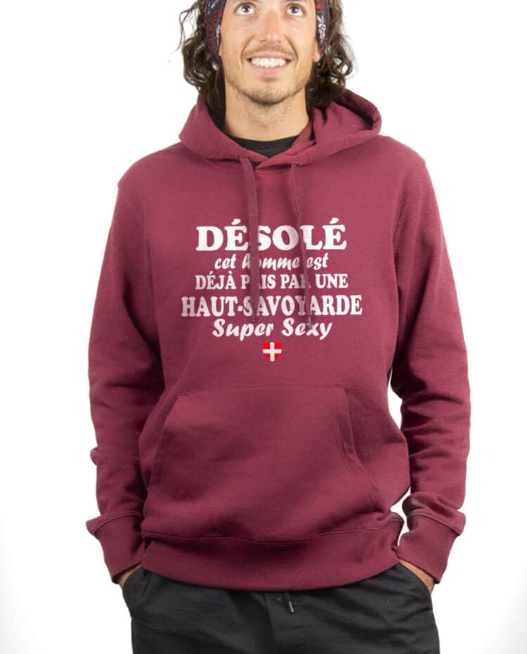SWEAT HOMME : HOMME DÉJÀ PRIS PAR UNE HAUT SAVOYARDE – Image 3