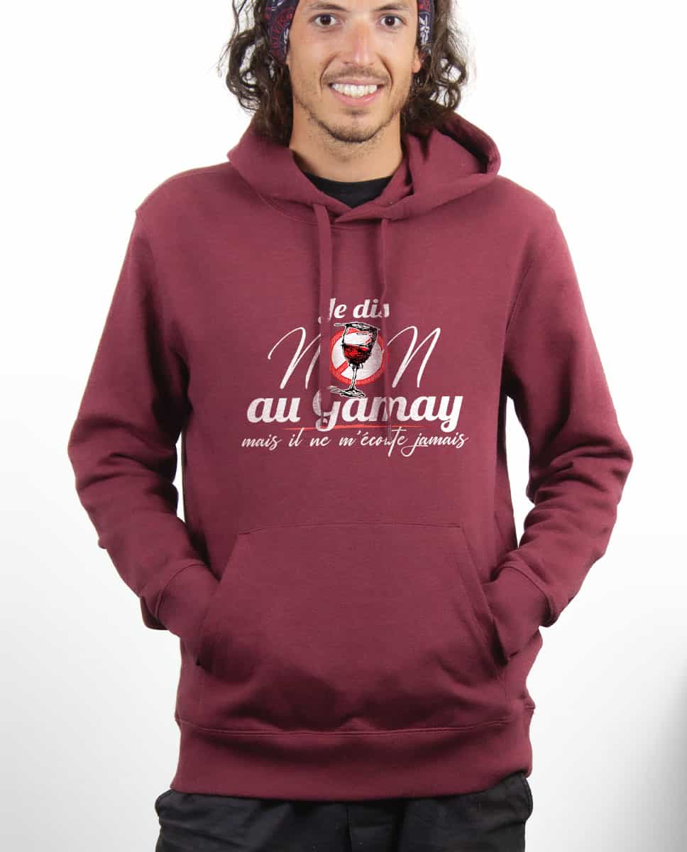 SWEAT HOMME : JE DIS NON AU GAMAY – Image 3
