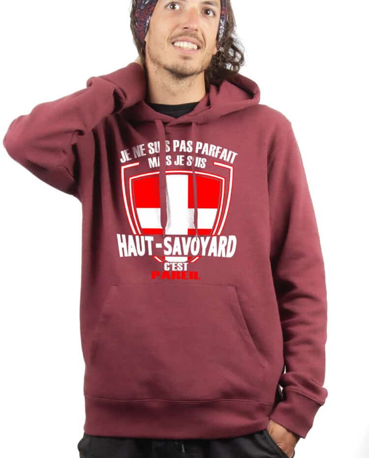 SWEAT HOMME : JE NE SUIS PAS PARFAIT MAIS JE SUIS HAUT SAVOYARD – Image 4