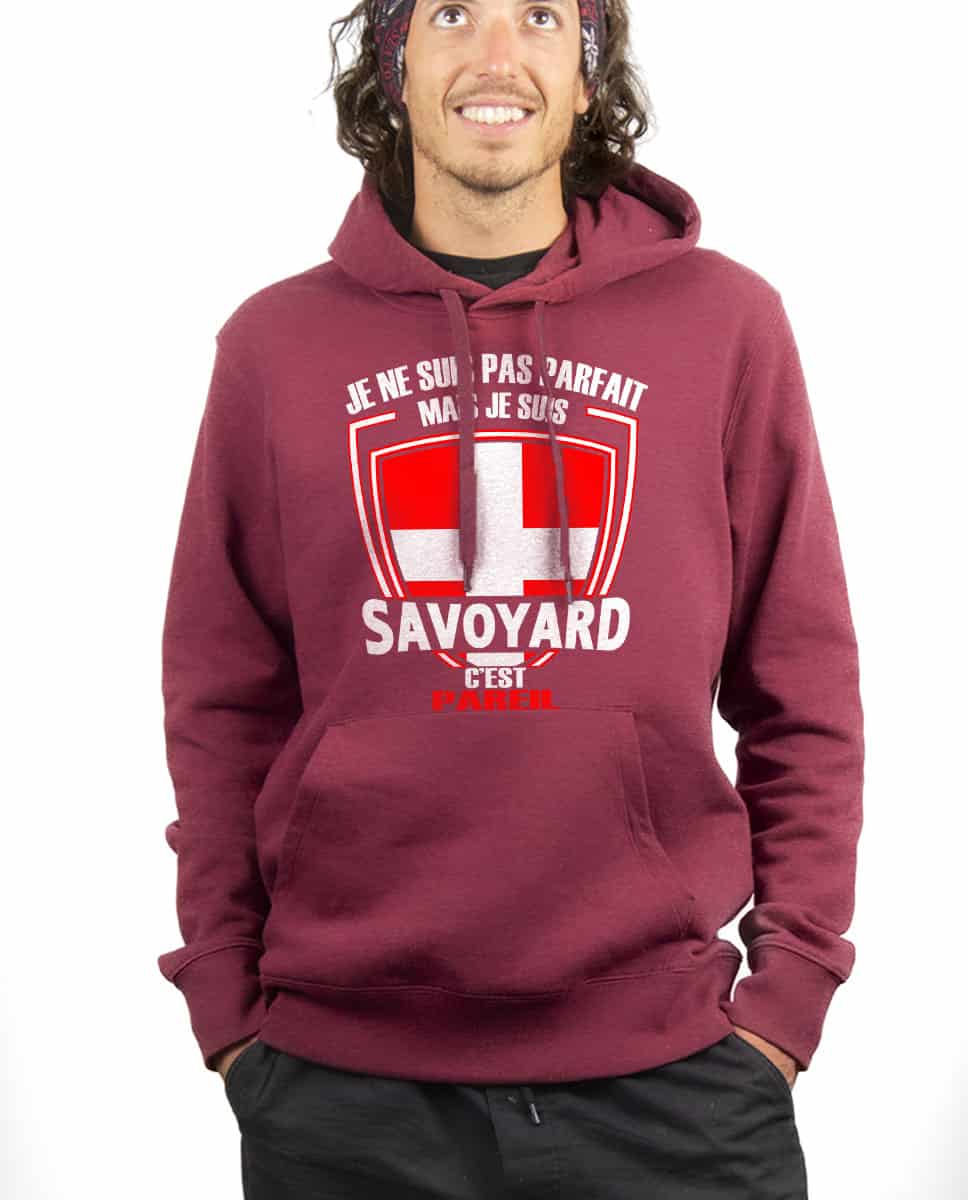 SWEAT HOMME : JE NE SUIS PAS PARFAIT MAIS JE SUIS SAVOYARD – Image 3