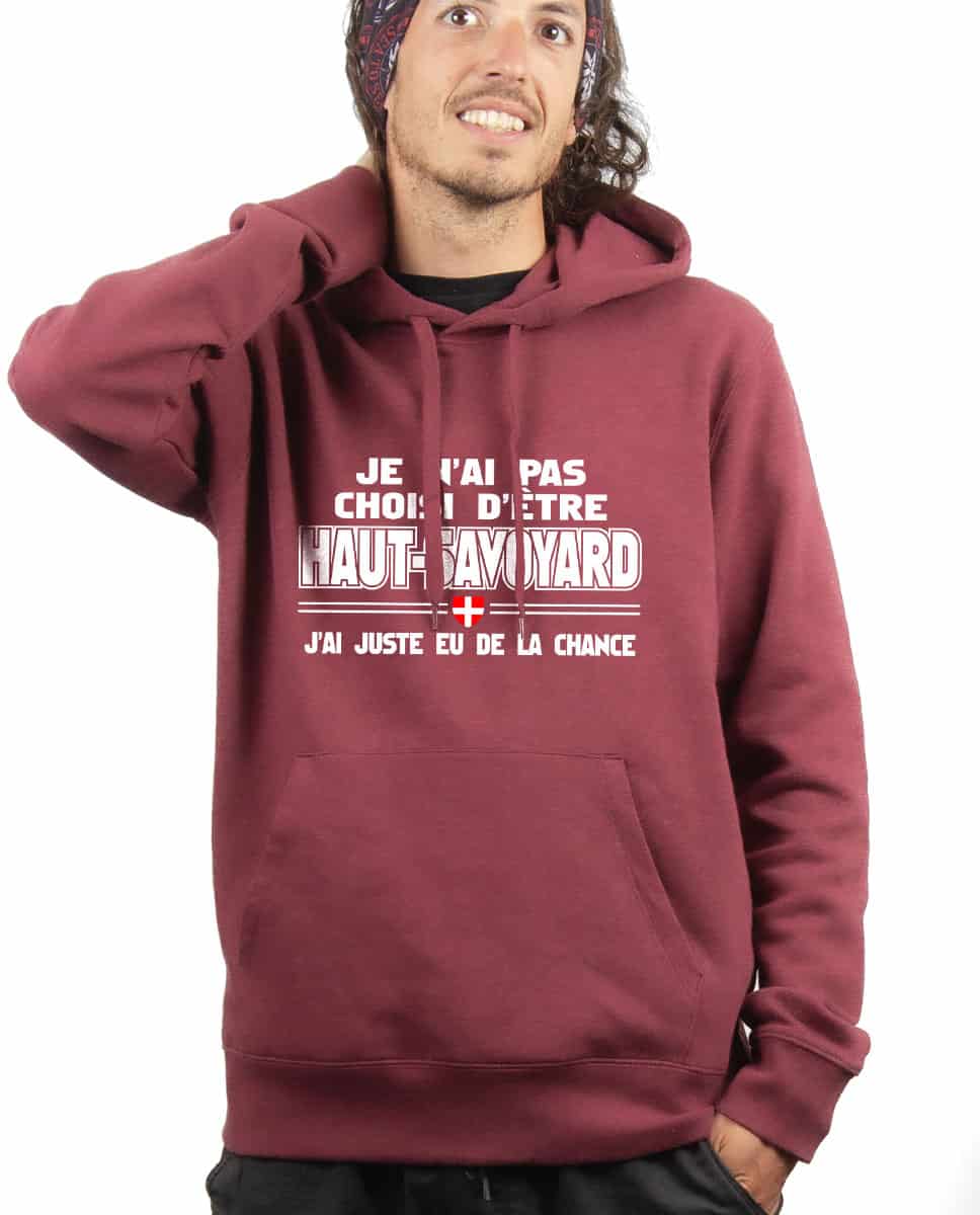 SWEAT HOMME : JE N’AI PAS CHOISI D’ÊTRE HAUT SAVOYARD – Image 3