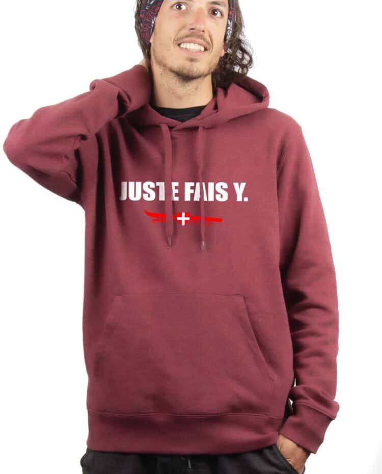 SWEAT HOMME : JUSTE FAIS Y. – Image 5