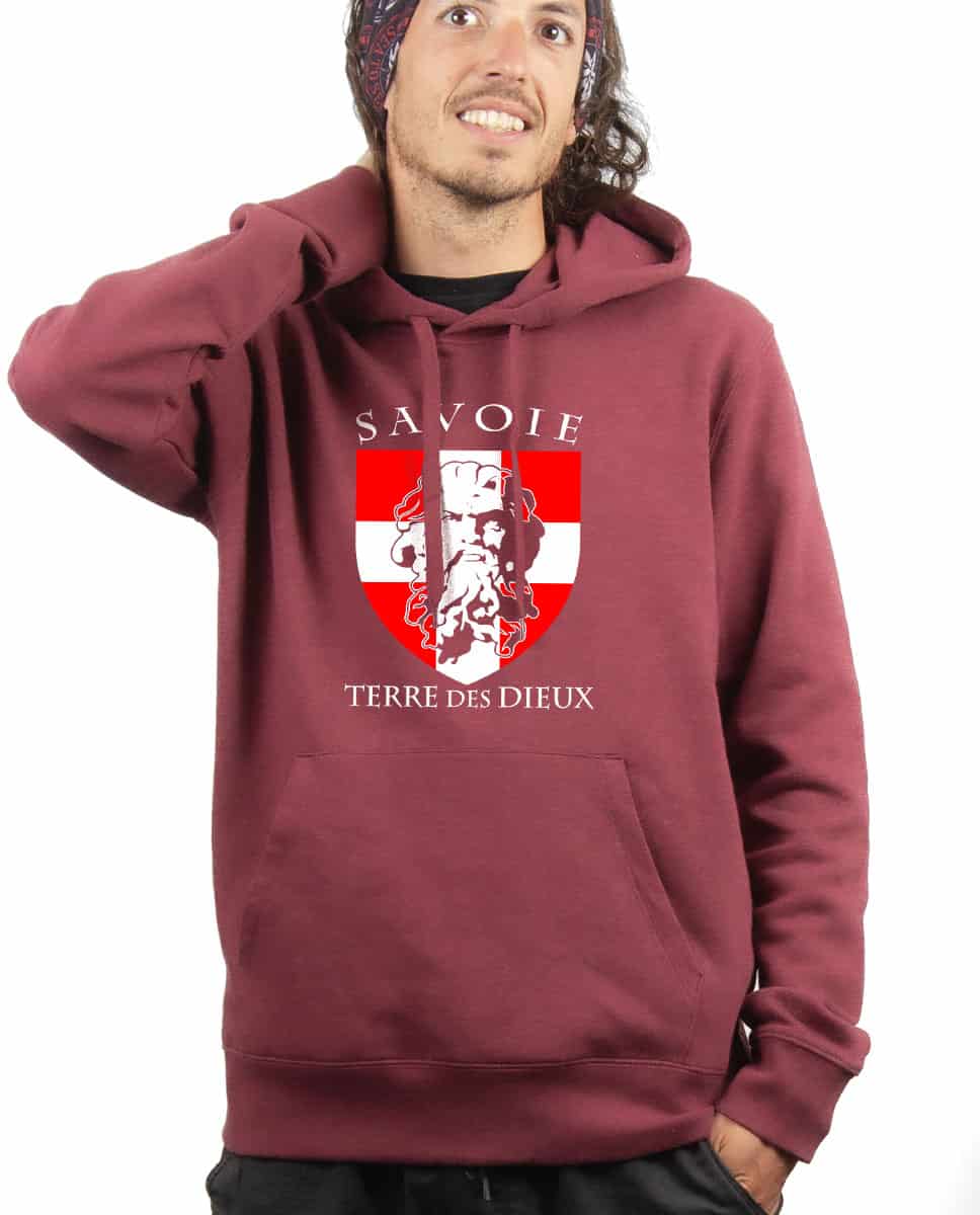 SWEAT HOMME : SAVOIE TERRE DES DIEUX