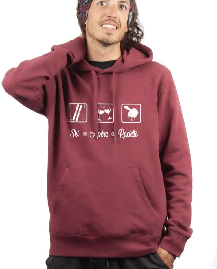SWEAT HOMME : SKI APERO RACLETTE – Image 3