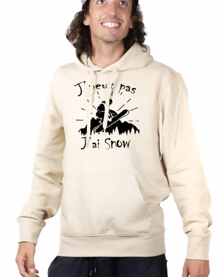 SWEAT HOMME : J'PEUX PAS J'AI SNOW – Image 4
