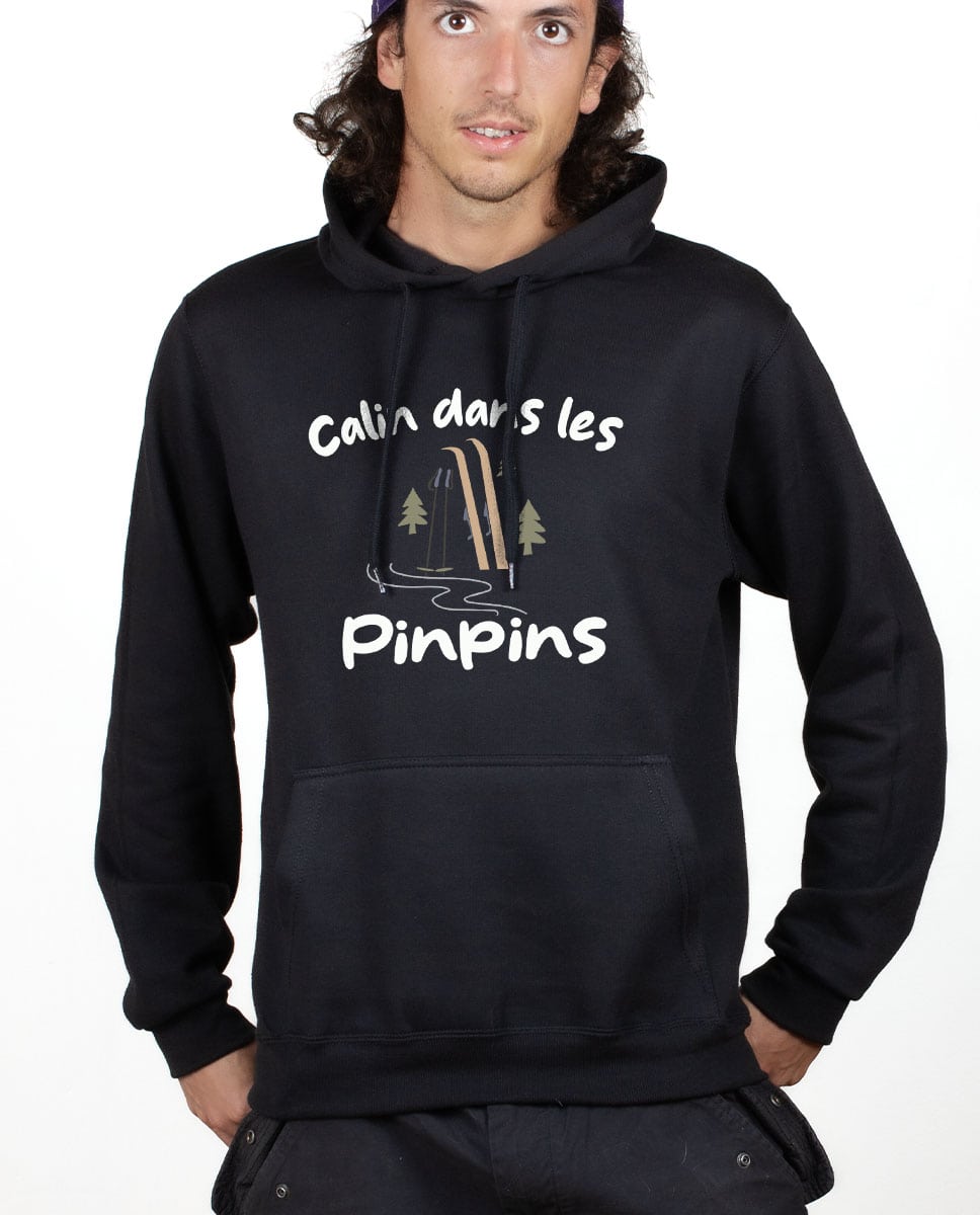 SWEAT HOMME : CALIN DANS LES PINPINS – Image 4