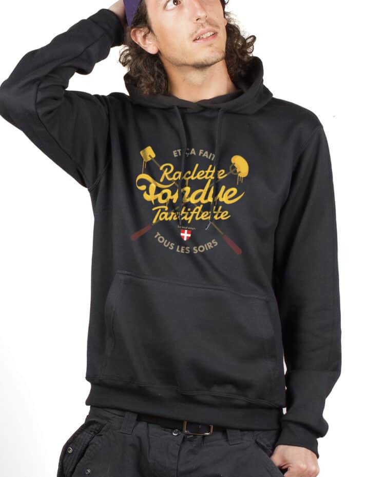 SWEAT HOMME : DJ MATAFAN RACLETTE FONDUE TARTIFLETTE – Image 3