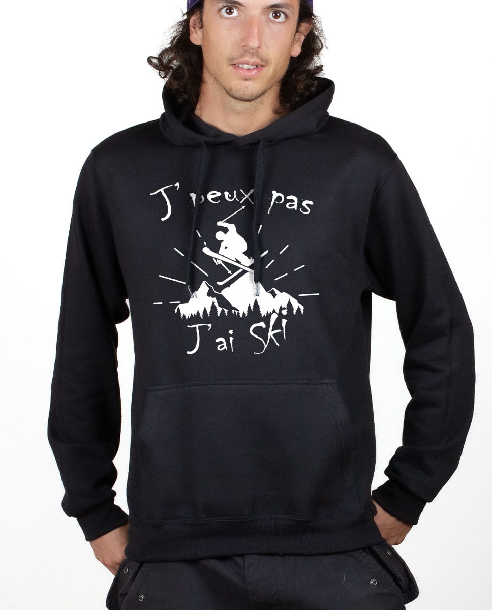 SWEAT HOMME : J'PEUX PAS J'AI SKI – Image 3