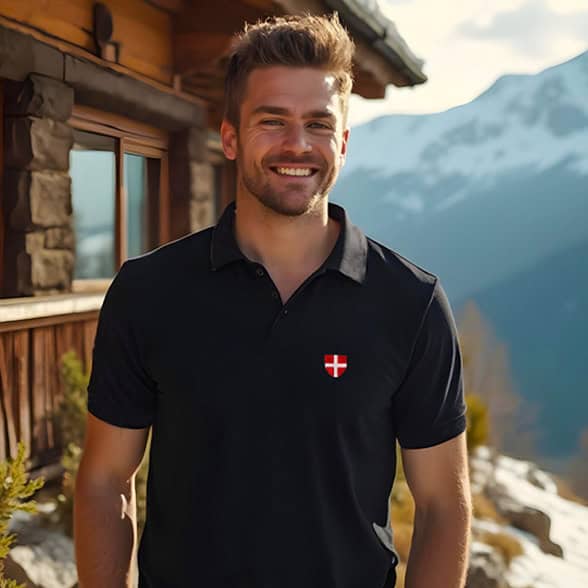 polo croix de savoie 1x1